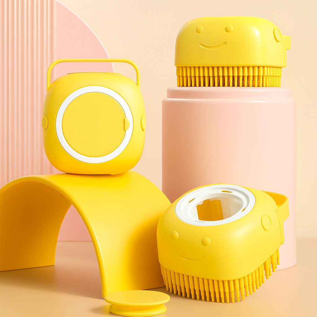 Cepillo De Baño Para Mascotas (Dos Unidades)