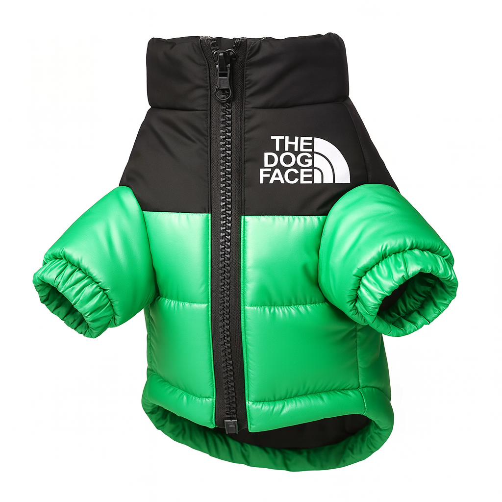 Chaqueta Dogface Puffer Manga Larga