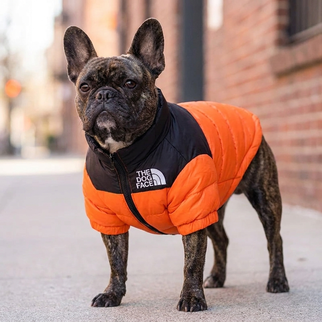 Chaqueta Dogface Puffer Manga Larga