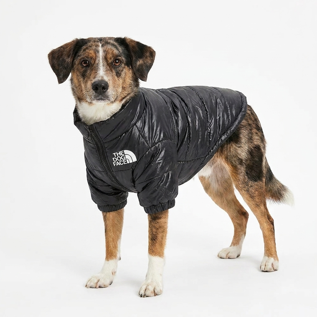 Chaqueta Dogface Puffer Manga Larga