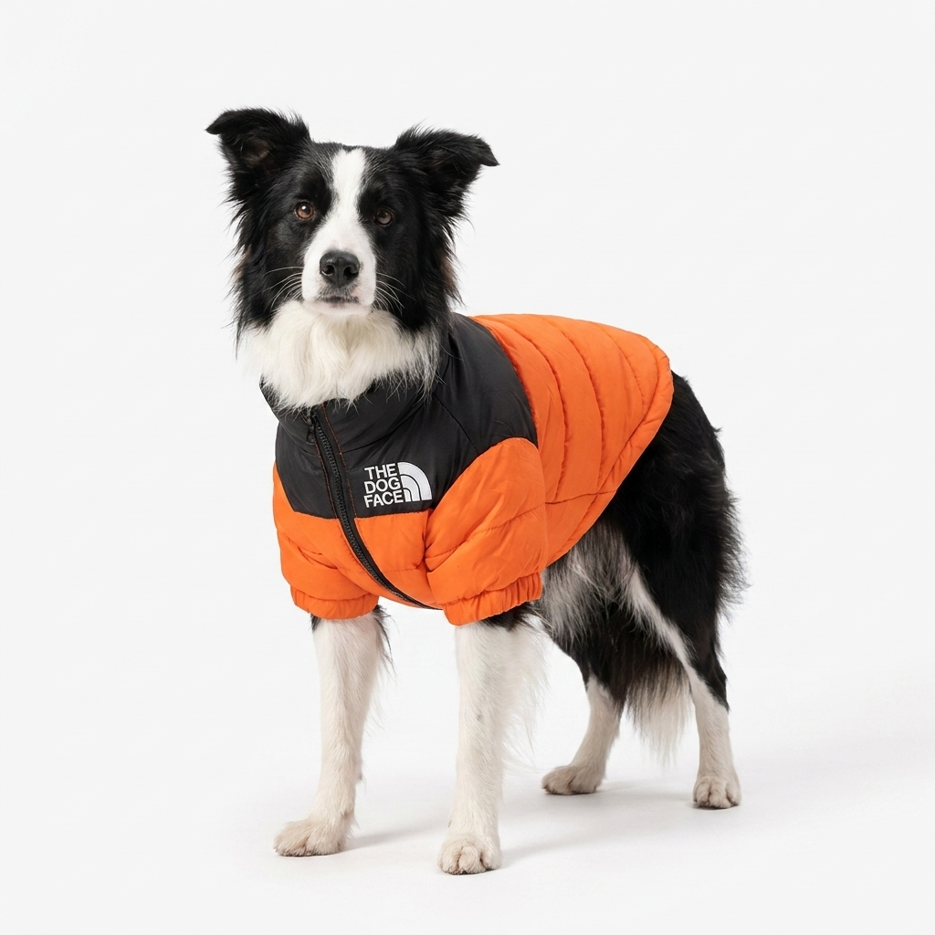 Chaqueta Dogface Puffer Manga Larga